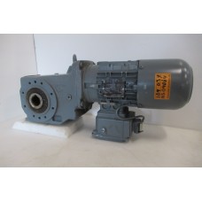 189 RPM 0,37 KW Brake  Asmaat 30 mm. Used.